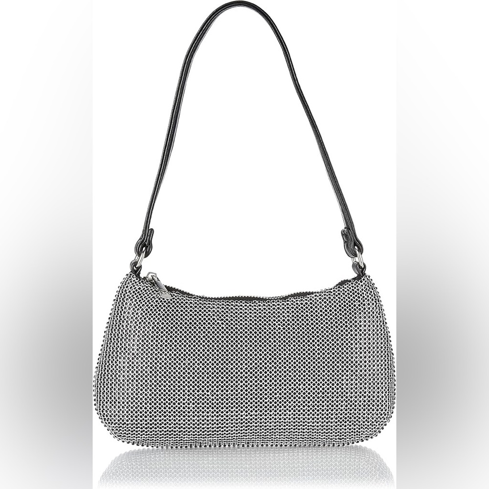 The Drop - Melanie Small Shoulder Bag - NWT - Black Sequins